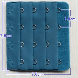 7.6cm Bra Extenders 4 Hooks 4 Rows, Adjustable Bra Strap Extension for Women, Plus Size/Maternity Comfort Underwear Accessories