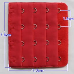 7.6cm Bra Extenders 4 Hooks 4 Rows, Adjustable Bra Strap Extension for Women, Plus Size/Maternity Comfort Underwear Accessories
