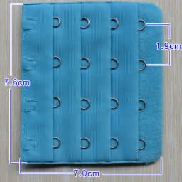 7.6cm Bra Extenders 4 Hooks 4 Rows, Adjustable Bra Strap Extension for Women, Plus Size/Maternity Comfort Underwear Accessories