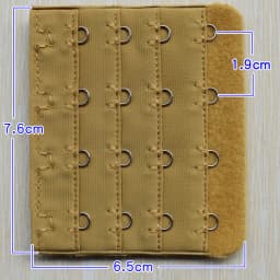 7.6cm Bra Extenders 4 Hooks 4 Rows, Adjustable Bra Strap Extension for Women, Plus Size/Maternity Comfort Underwear Accessories