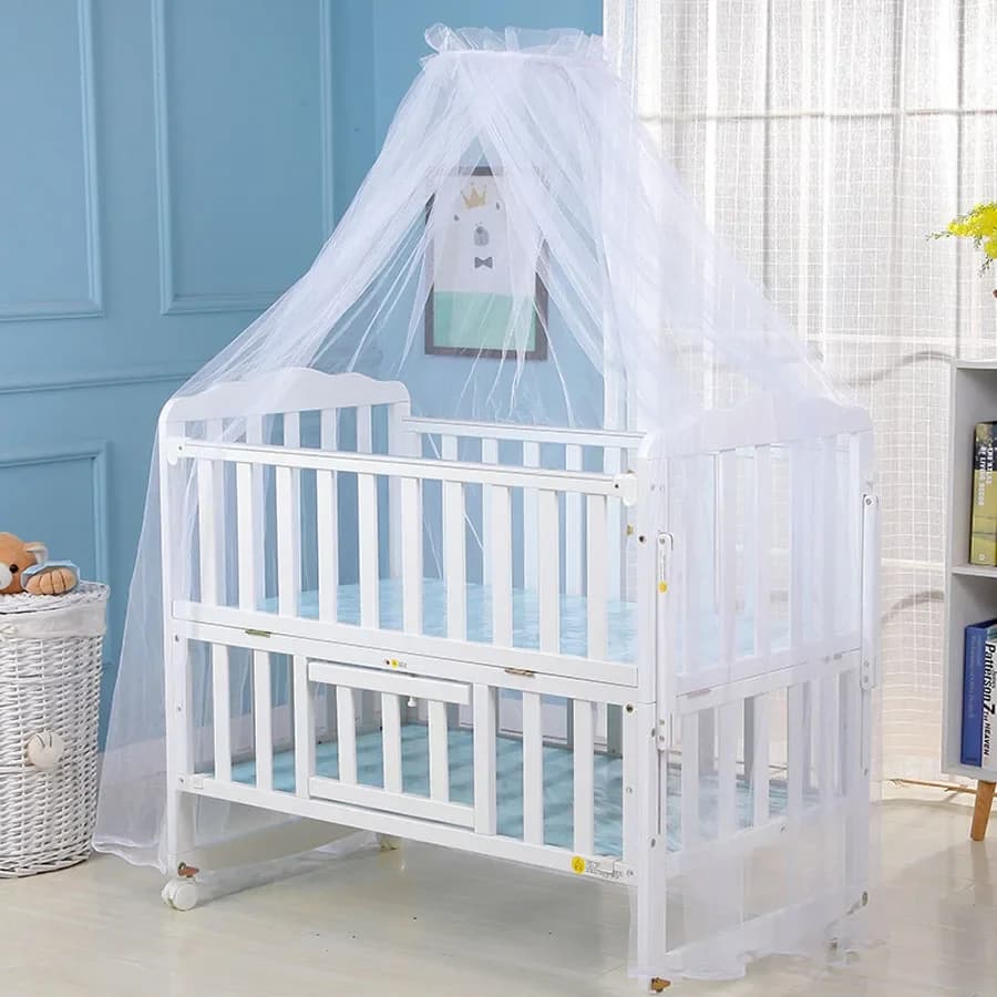 Summer Crib Mosquito Net Baby Mesh Hung Dome Mosquito Net Anti-mosquito Universal Newborn Infants Bed Net Decoration 160*450cm