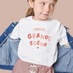Soon To Be Big Sister T-shirt Pregnancy Announcement Future Big Brother Tshirts Baby Shower Gift Clothes Boys Girls Tee
