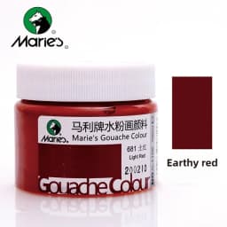 Gouache Paint Set 24 Colors 100ml Canned Water Topography Gouache Paint Art Painting Supplies 300ml Gouache