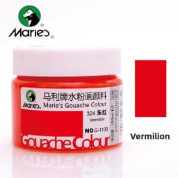 Gouache Paint Set 24 Colors 100ml Canned Water Topography Gouache Paint Art Painting Supplies 300ml Gouache