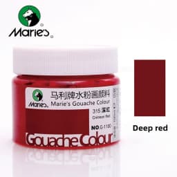Gouache Paint Set 24 Colors 100ml Canned Water Topography Gouache Paint Art Painting Supplies 300ml Gouache