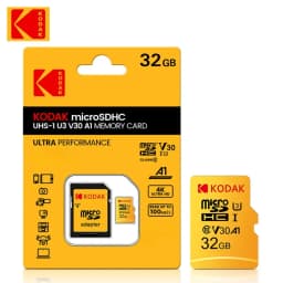 Kodak Micro SD 32GB-256GBMemory Card - High Speed Class 10 U3 UHS-I for Smartphones, Digital Cameras, Tablets and Drones Chri
