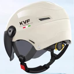 New Motorcycle Helmet MEN Woman Electric Motor Car Scooter Bike Open Face Half Helmet Anti Safety Hat Bicycle Cap With Goggles