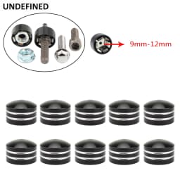 Chrome Motorcycle Head Bolt Cover Schrauben Screws Topper Caps CNC For Harley Touring Road Glide Twin Cam Sportster Dyna Softail