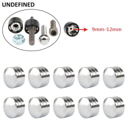 Chrome Motorcycle Head Bolt Cover Schrauben Screws Topper Caps CNC For Harley Touring Road Glide Twin Cam Sportster Dyna Softail