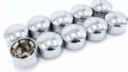 Chrome Motorcycle Head Bolt Cover Schrauben Screws Topper Caps CNC For Harley Touring Road Glide Twin Cam Sportster Dyna Softail