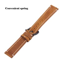 UTHAI P18 Geniune High-end Retro Calf Leather Watchbands 18mm 20mm 22mm Watch Strap For Samsung Watch Strap For Huawei Watch