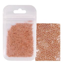 1 Pack 0.6-2.0mm Nail Art Caviar Bead 10g Rhinestone for Micro Steel Ball 3D Decorations UV Gel Acrylic Tips