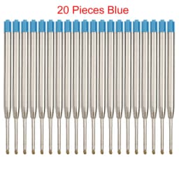 98mm1.0mm Ballpoint Pen Refills For Parker Pens Medium Point Blue Red Black Ink Rods For Writing Office Stationery