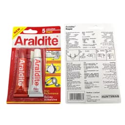 Professional Crystal Jewelry Adhesive Genuine Araldite 5 Minute Quick Dry Transparent Epoxy AB Glue For Strong Bonding