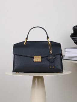 2026 New Retro Blue Snake-Shaped High-Grade Handbag Fashion Luxury Handbag Lightweight Large-Capacity One-Shoulder Mensen