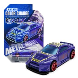 Magic Color Changing Racing Car Model 1:64 Temperature Sensitive Inertia Pull Back Cars Toys Crash-Resistant Durable Boys Gift