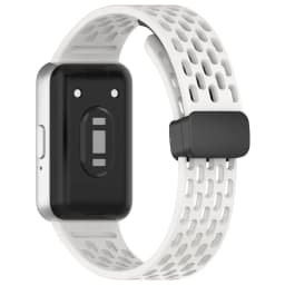 Magnetic D Buckle Sports Silicone Band For Samsung Galaxy Fit 3 Fit3 SM-R390 Replacement Strap Wristband Bracelet Accessories