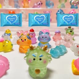 40pcs Miniature Animal Blind Bag Toy Mini Simulation Small Gift Item Children Gift Blind Box Doll Ornament Student Holiday Gifts