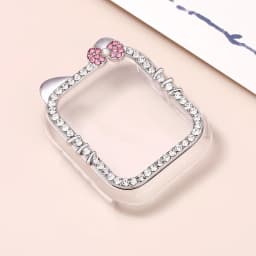 Protective Case for Apple Watch Case 9/8/7 41 46mm 45mm Bling Rhinestone Bumper Frame Cover iWatch Series 10/6/5/4 SE 40mm 44mm