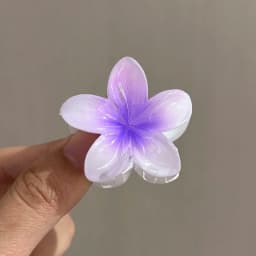 4cm Small Gradient Flower Hair Clips New Sweet Flower Side Barrettes Crab Hairpins Baby Headwear For Women Hair Accessories Gift