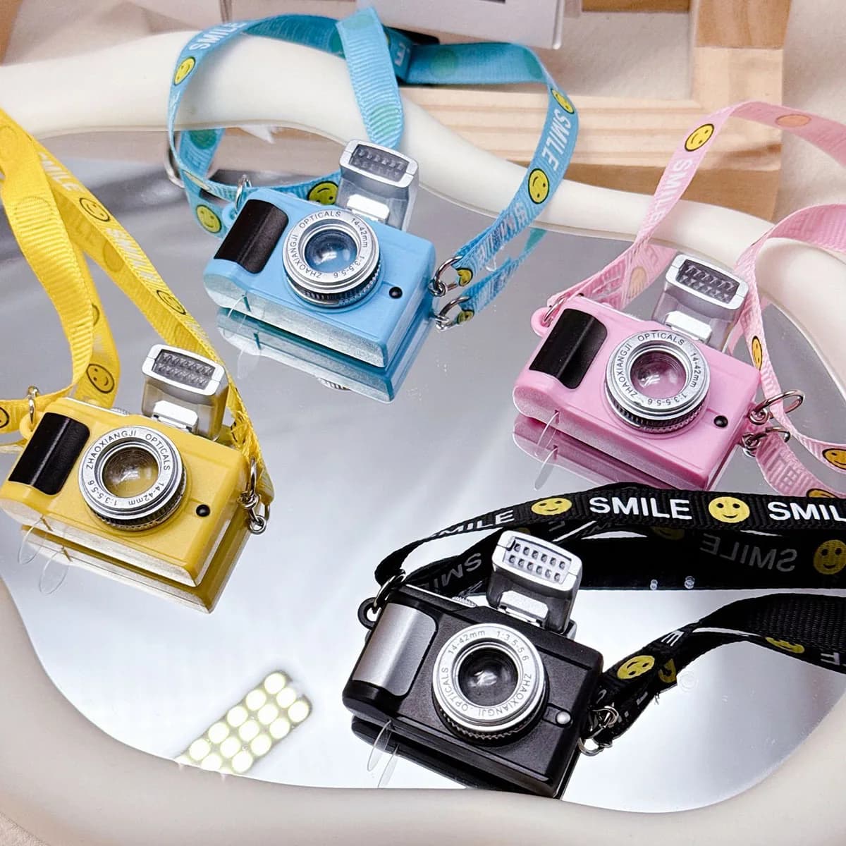 Miniature Doll Simulation Toys Camera Cute Decoration For Dollhouse Decoration Labubu Accessories Gift For Girl 