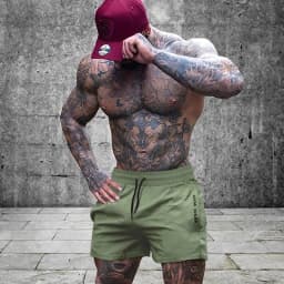 2025 Summer Gym Fitness Men's Shorts Sweatpants Thin Fashion Men Marathon Running Shorts Sports Breathable Training Pants