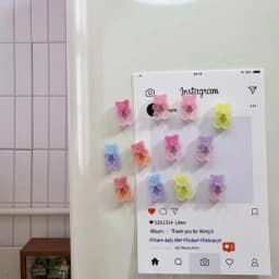 Bear refrigerator magnet chalkboard and whiteboard stickers photo message board stickers home decor