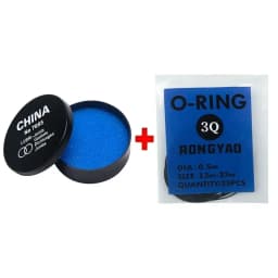 Watch Back O-Ring Case Waterproof Oil Box Watch Crown O-Ring Gasket Silicone Grease Seal Lubricant Repair Tool
