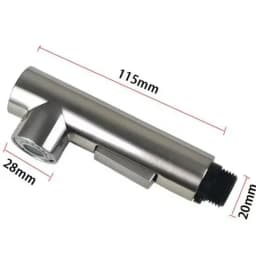 Kitchen Pull Out Faucet Sprayer Nozzle Sprayer ABS Durable Water Saving Shower Spray Head Bathroom Basin Sink Tap Replacement