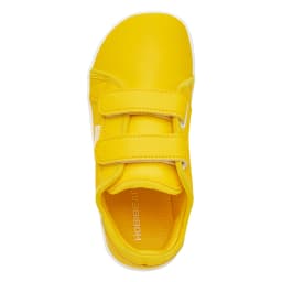 HOBIBEAR Kids Barefoot Sneakers | Hook Loop | Wide Toe Shoes | Artificial Leather Minimalist Lightweight Sneakers