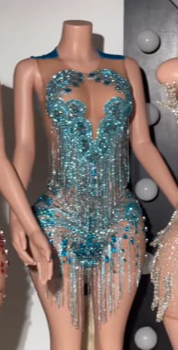 Luxury Gold Diamond Short Prom Gowns See Through Tassel Vestidos De Graduación Beaded Crystal Dresses For Cocktail Customized