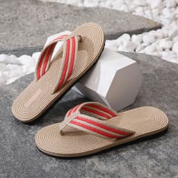 Summer Men Lightweight Beach Shoes Casual Flat Flip-Flop Slippers Male Indoor Bathroom Anti-Slip Flip Flops Man Sandals