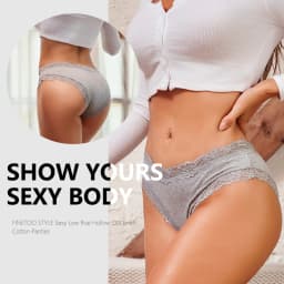 7PCS Cotton Panties For Women Seamless Ribbed Briefs Female Stretch Comfortable Underwear Ladies Low Waist Sexy Lingerie Solid