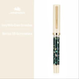 JINHAO 58 Wood / Scrimshaw Fountain Pen Colorful F EF Ink Pen High Quality Calligraphy Pen Stationery School Office Supplies