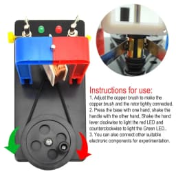 Electromagnetic Induction Experiment Electricity Generator Model Faraday Induction Experiment Physical School teaching instrumen