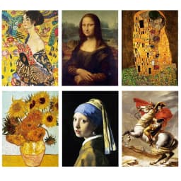 MaxRenard 50*70cm Jigsaw Puzzles 1000 Pieces Paper Assembling Painting Da Vinci Mona Lisa Art Puzzles Toys for Adults Kids Games