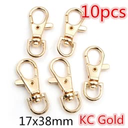 5-10pcs Snap Hook Trigger Clips Buckles For Keychain Lobster Lobster Clasp Hooks for Necklace Key Ring Clasp Jewelry Supplies