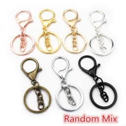 5-10pcs Snap Hook Trigger Clips Buckles For Keychain Lobster Lobster Clasp Hooks for Necklace Key Ring Clasp Jewelry Supplies