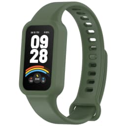 Sport Silicone straps+Case for Xiaomi Redmi watch 3 Accessories Rubber Bracelet pulseira correa for Xiaomi Mi band 9 active Band