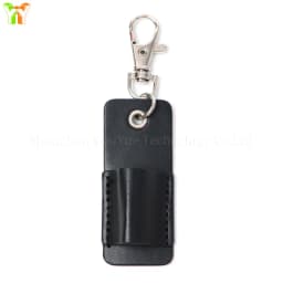 Neck Nurse Pen Clip Portable Keychain Compact Leather Pen Holder Office Pen Storage Clip