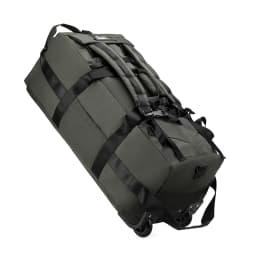 80L Rolling Duffle Bag with Wheels 31" Heavy-Duty Foldable Travel Duffel Bag Water-Resistant Wheeled Luggage with Shoulder Strap