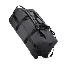 80L Rolling Duffle Bag with Wheels 31" Heavy-Duty Foldable Travel Duffel Bag Water-Resistant Wheeled Luggage with Shoulder Strap