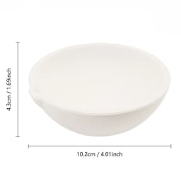 100g-5000g Quartz Crucible for Melting Gold Silver Platinum, High Temp Silica Bowl Jewelry Casting Refining Tool