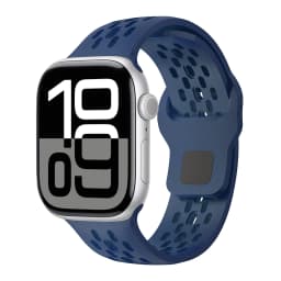 Silicone Strap For Apple Watch Bands 46mm 45mm 44mm 42mm 41mm 40mm 38mm Sport Correa Bracelet iWatch Series 11 10 9 8 7 6 SE 5 4