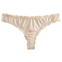 Trendy Ultra-thin Thong Underpants Seamless Ice Silk Women's Panties G-String Girls Intimates Lingerie Perspective Underwear