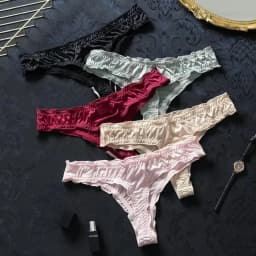 Trendy Ultra-thin Thong Underpants Seamless Ice Silk Women's Panties G-String Girls Intimates Lingerie Perspective Underwear
