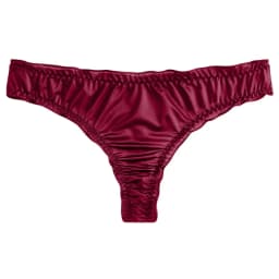 Trendy Ultra-thin Thong Underpants Seamless Ice Silk Women's Panties G-String Girls Intimates Lingerie Perspective Underwear