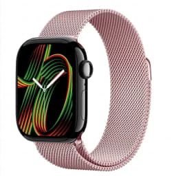 Milanese Strap For Apple Watch Ultra 2 49 46mm 42mm 44mm 40mm 45mm 41mm 38mm Bracelet For iWatch Series 10 9 3 6 5 SE 7 8 Strap