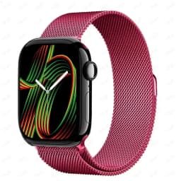 Milanese Strap For Apple Watch Ultra 2 49 46mm 42mm 44mm 40mm 45mm 41mm 38mm Bracelet For iWatch Series 10 9 3 6 5 SE 7 8 Strap