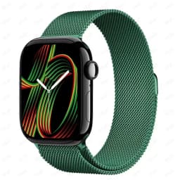 Milanese Strap For Apple Watch Ultra 2 49 46mm 42mm 44mm 40mm 45mm 41mm 38mm Bracelet For iWatch Series 10 9 3 6 5 SE 7 8 Strap